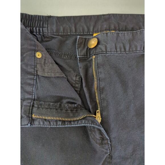 Ruby Rd. Black Stretch Capri Pants Embroidered Sequined Leg Hem Women's Size 10 - Picture 5 of 8